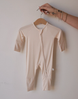 PRE ORDER - Bamboo Zip Pajamas | Sadie Stripe