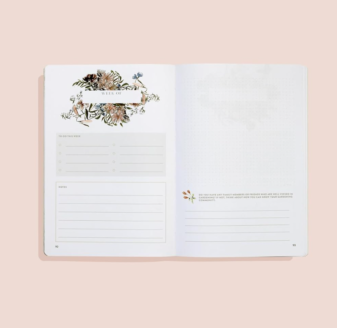My Gardening Journal: A Weekly Garden Planner, Tracker, and Logbook