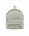 MINI BACKPACK SAGE GINGHAM, Quincy Mae