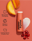 Lip Balm, Pomegranate Peach
