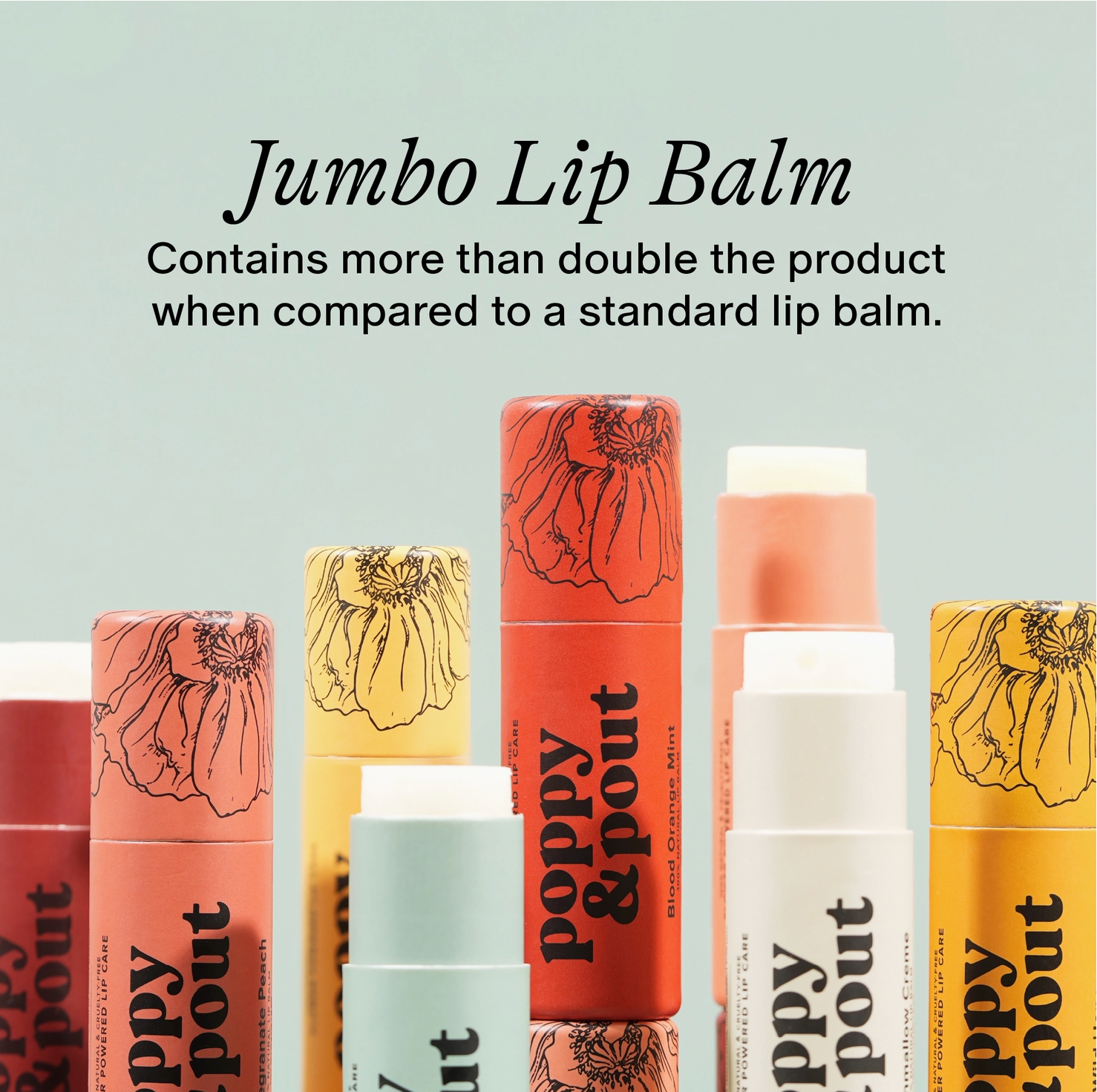 Lip Balm, Pomegranate Peach