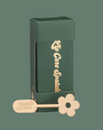 Lip Care Spatula, Gold Daisy
