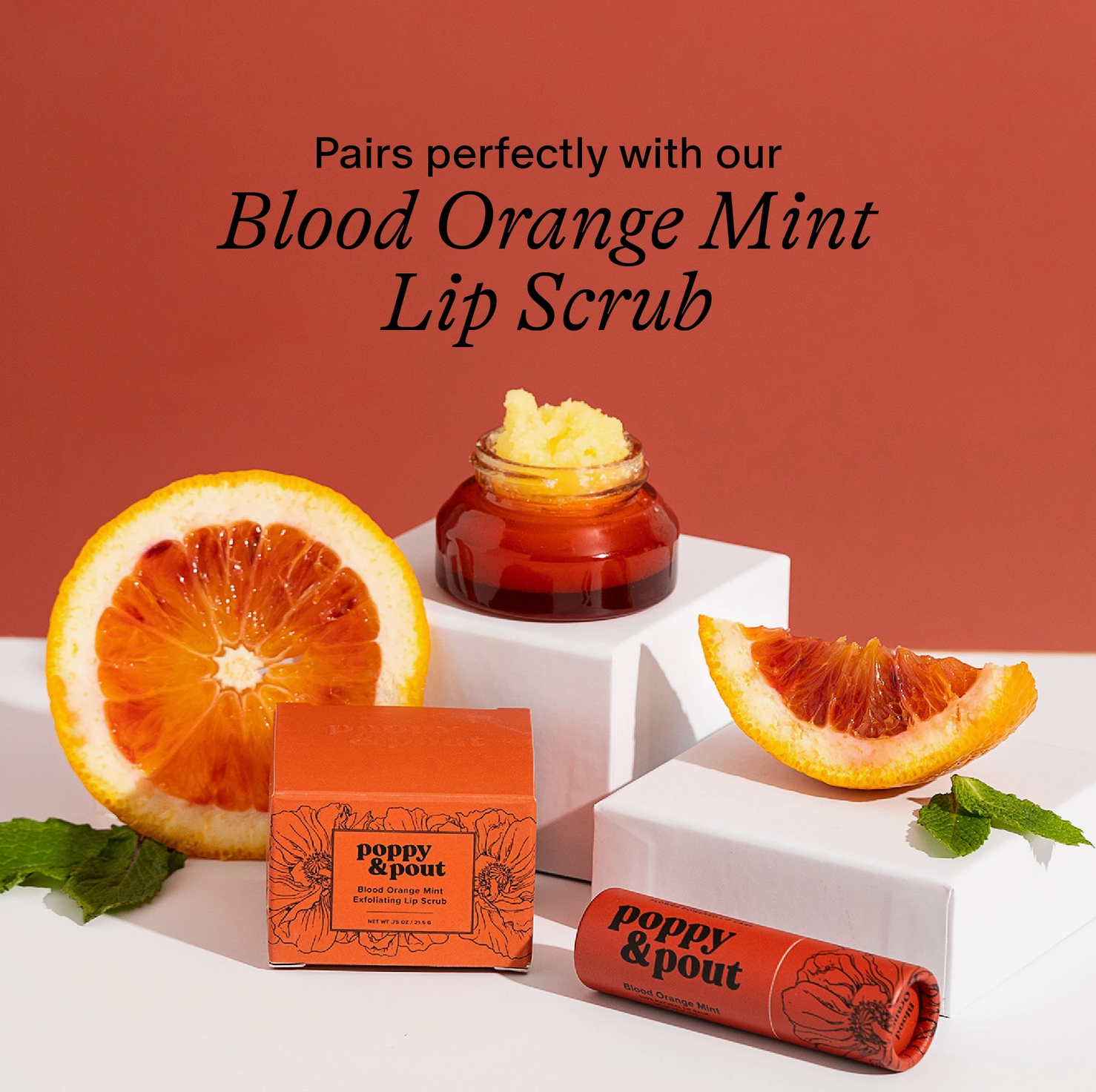 Lip Balm, Blood Orange Mint
