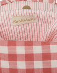 Gingham Ruffle Bow Bag