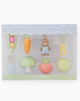 Bunnies in the Garden Eraser Set