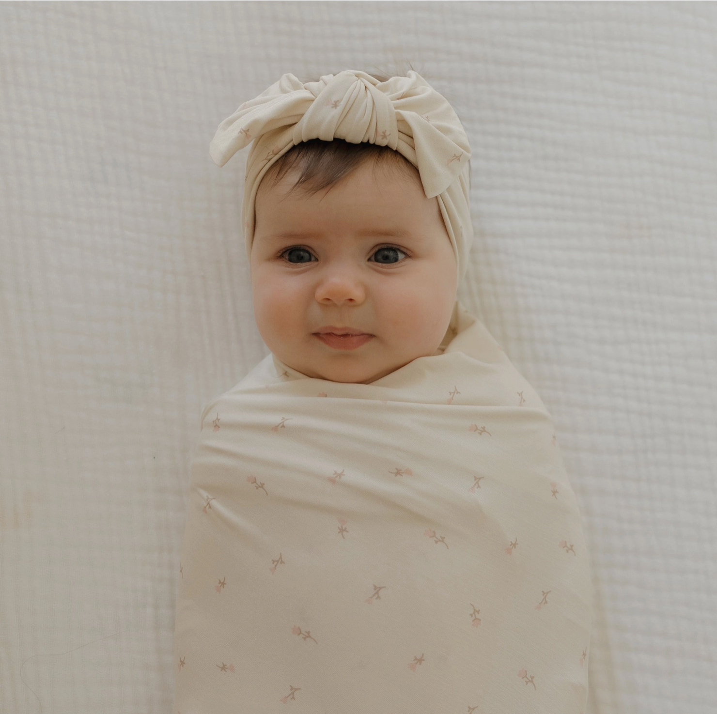 Bamboo Swaddle | Lucy