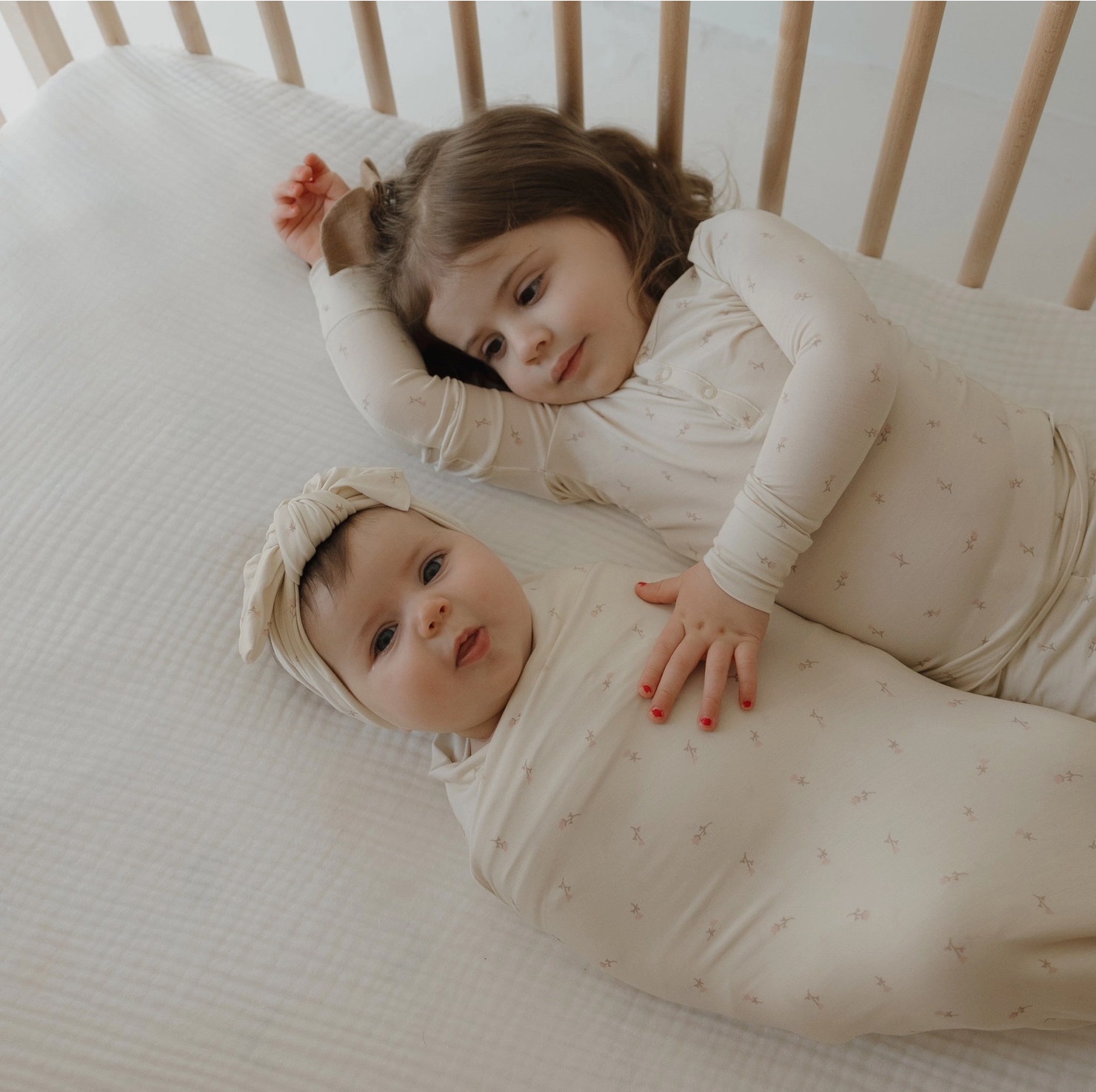 Bamboo Swaddle | Lucy