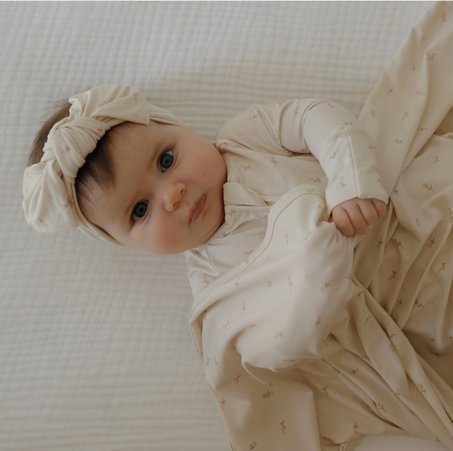 Bamboo Swaddle | Lucy