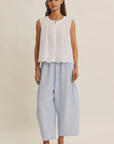 Slow Mornings Stripe Billowy Pants