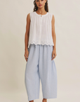 Slow Mornings Stripe Billowy Pants