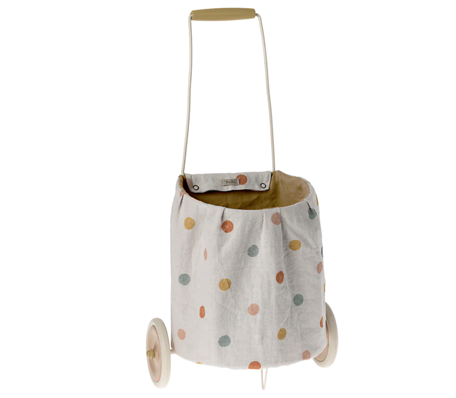 Trolley, Multi dots - Yellow, Maileg