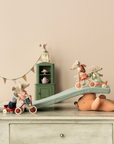 Tricycle Mouse, Big Sister - Red Maileg