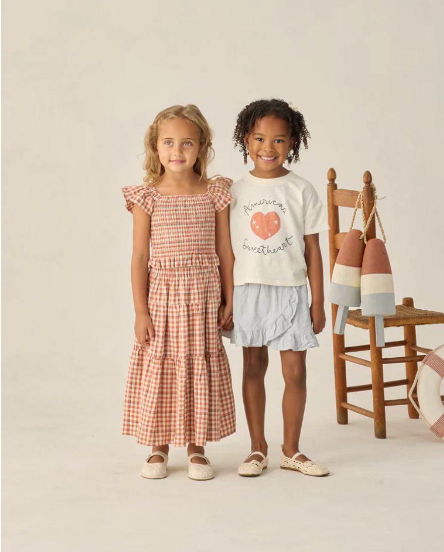 BOXY TEE AMERICAS SWEETHEART, Rylee + Cru