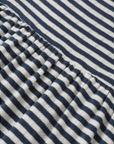Lea Dress Navy Stripe, Rylee + Cru