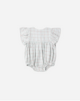 KALEA ROMPER LIGHT BLUE PLAID, Rylee + Cru