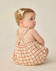 Chiara Romper Cherry Check, Rylee + Cru
