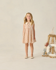 Collared Babydoll Dress Cherry Check, Rylee + Cru