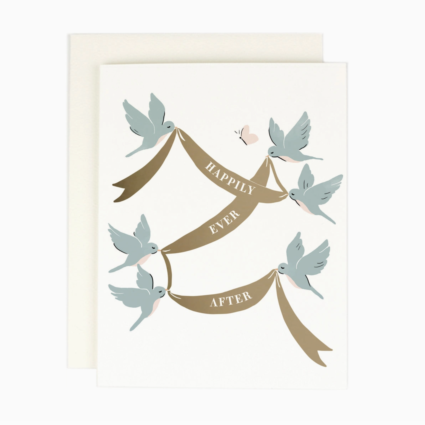 Happily Ever After Greeting Card -  Blank