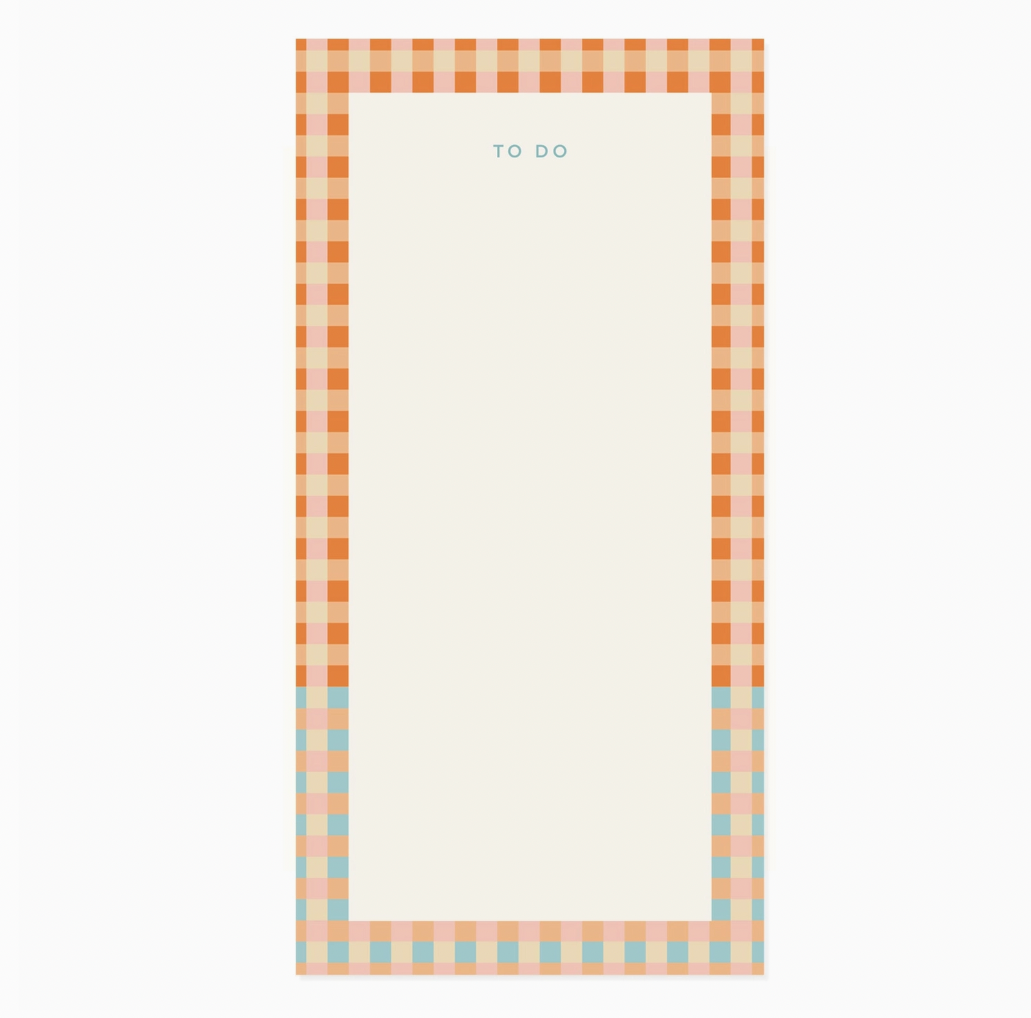 Camp Check List Pad