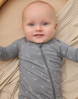 Bamboo Zip Footie || Starlight, Quincy Mae