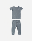 Bamboo Short Sleeve Pajama Set || Starlight, Quincy Mae