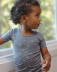 Bamboo Short Sleeve Pajama Set || Starlight, Quincy Mae