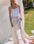 Cherry Bomb Relaxed Wide-Leg Pant