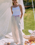 Cherry Bomb Relaxed Wide-Leg Pant