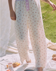 Cherry Bomb Relaxed Wide-Leg Pant