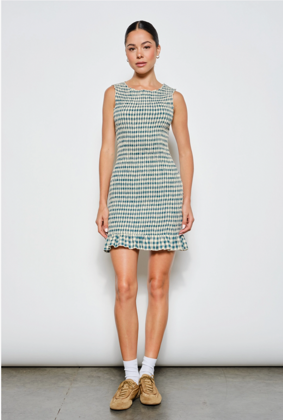 alexandria mini dress Alexandria Smocked Mini Dress
