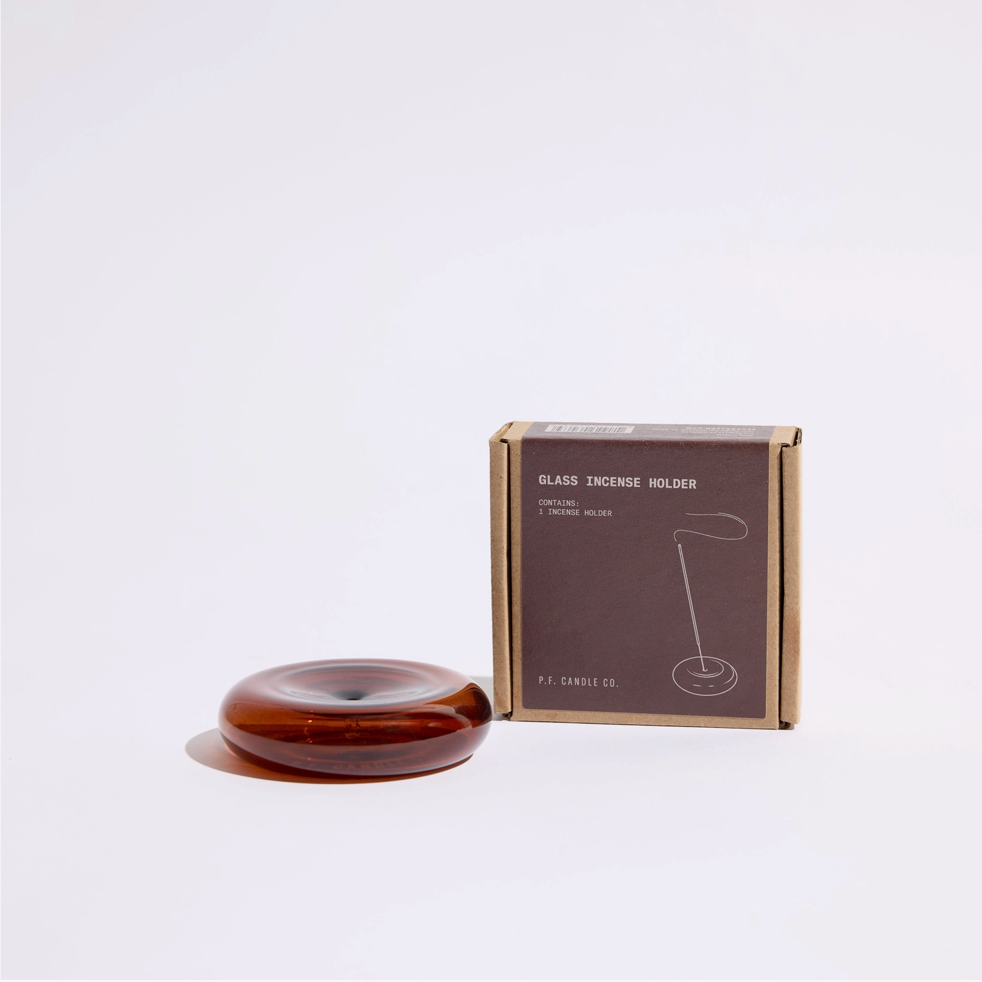 Glass Incense Holder
