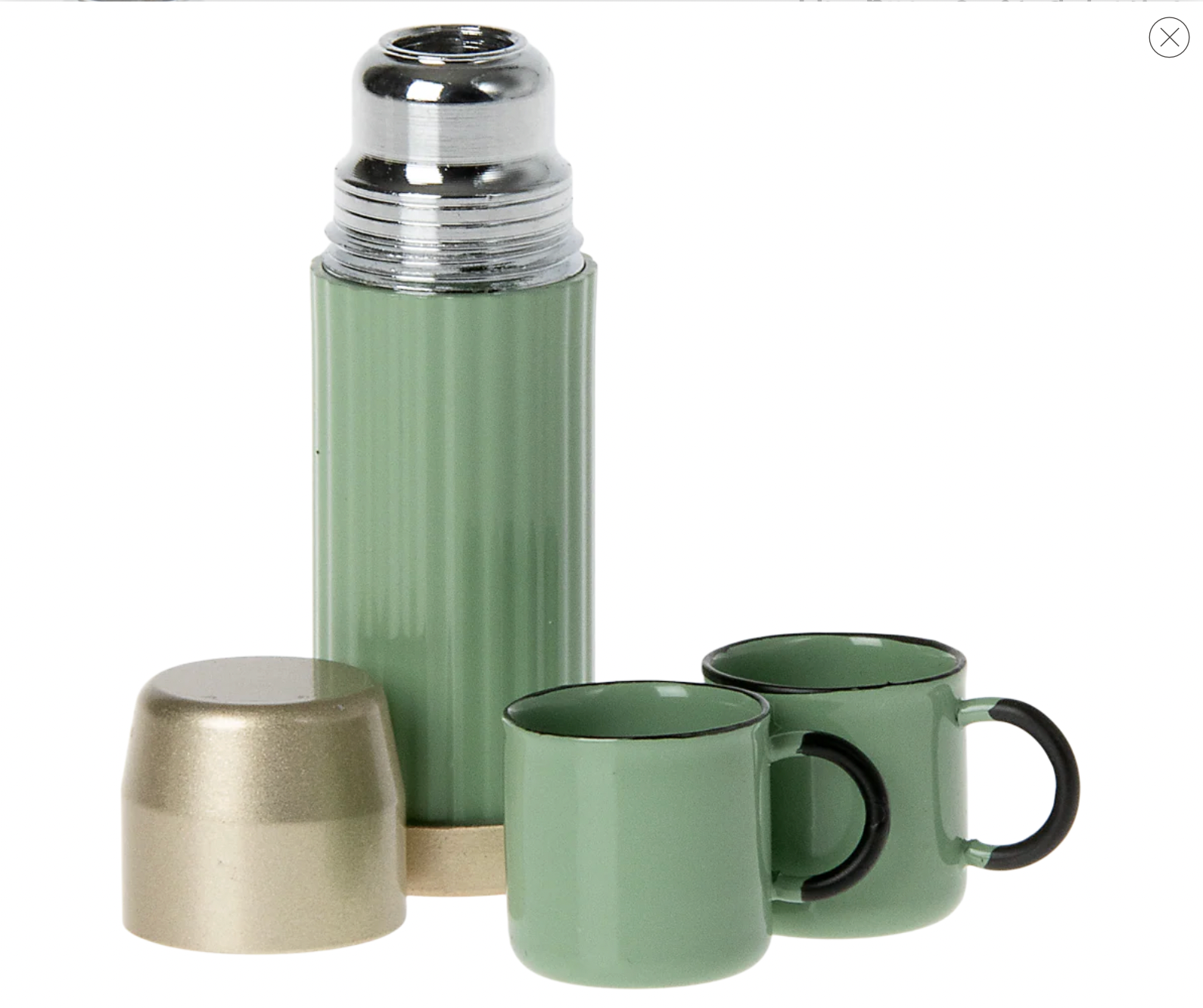 Thermos and cups, Mouse - Mint Maileg