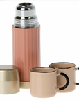 Thermos and cups, Mouse - Soft coral Maileg