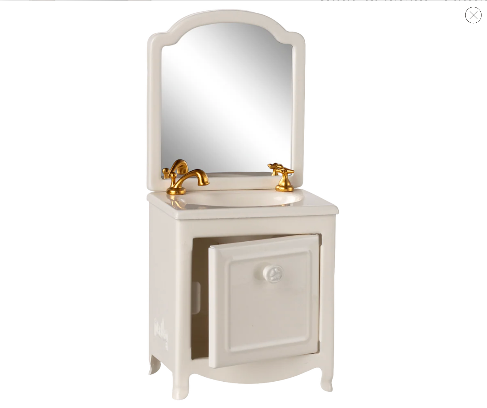 Sink dresser, Mouse - Off white, Maileg