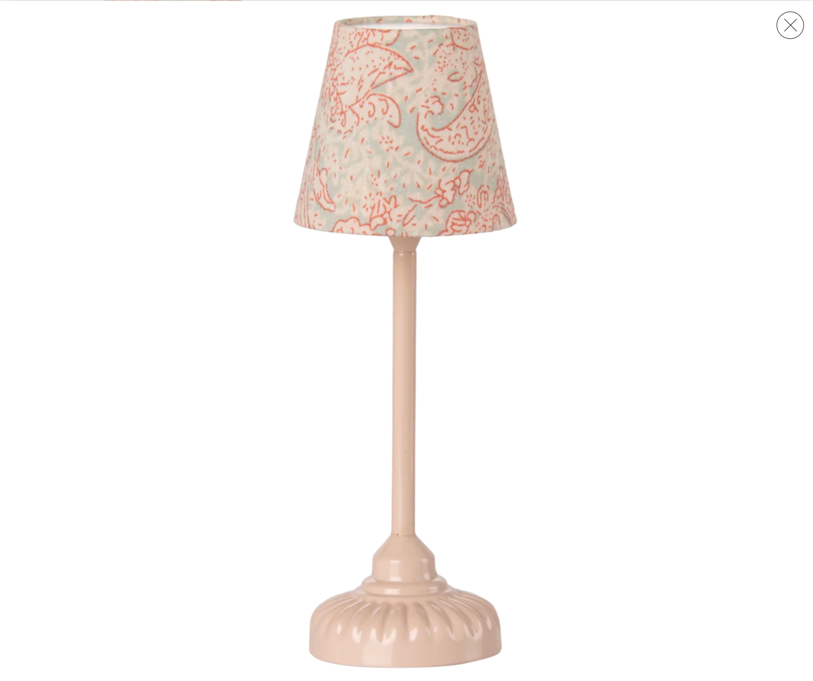 Vintage floor lamp, Mouse - Powder, Maileg