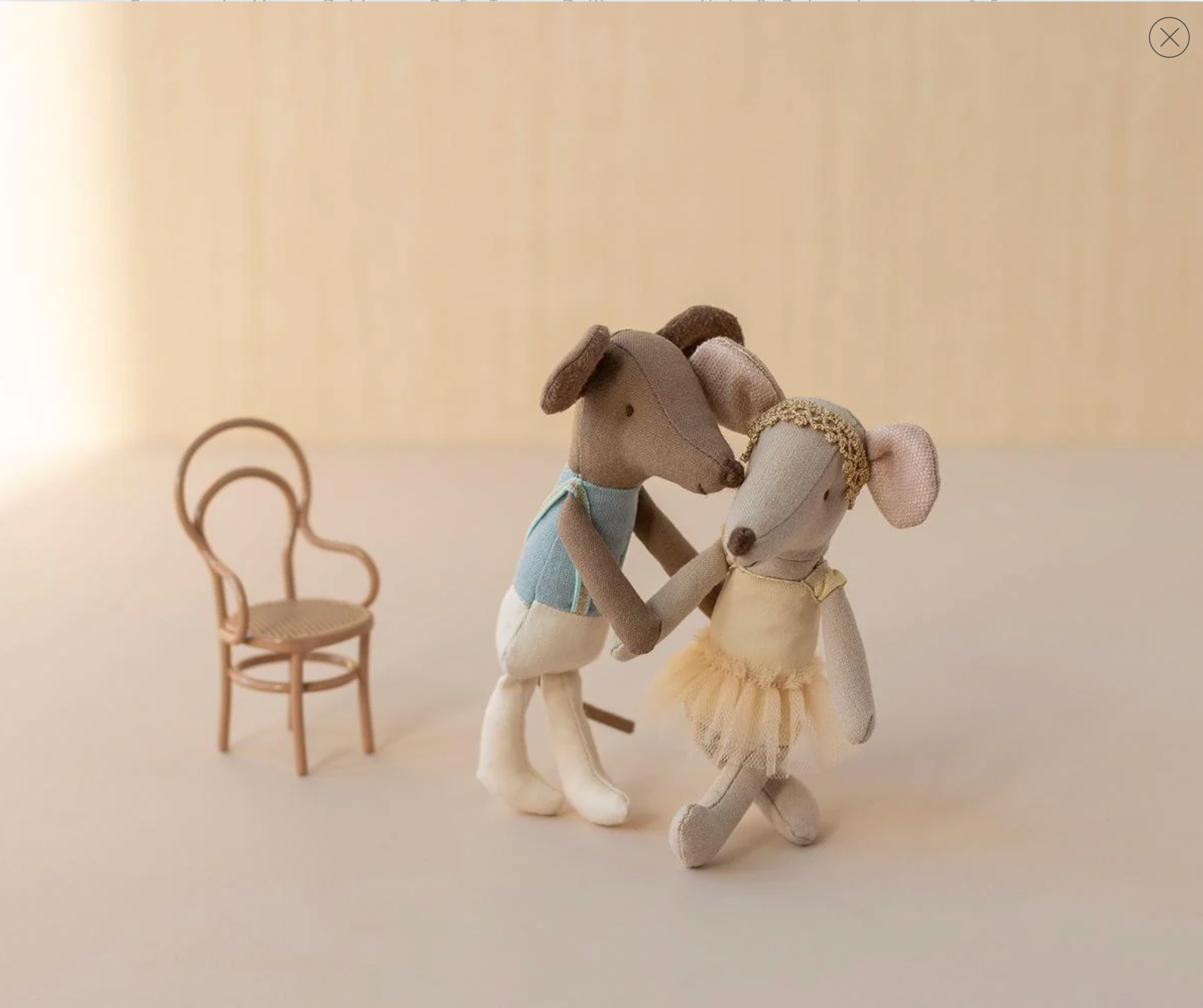 Ballet dancer mouse, Big sister, Maileg