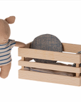 Pig in Box, Baby - Boy, Maileg