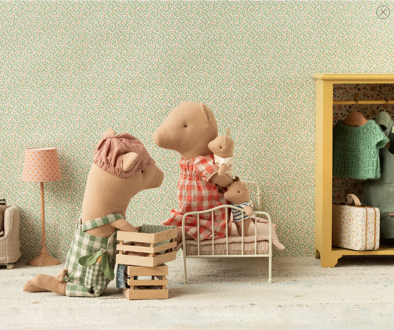 Pig in Box, Baby - Boy, Maileg