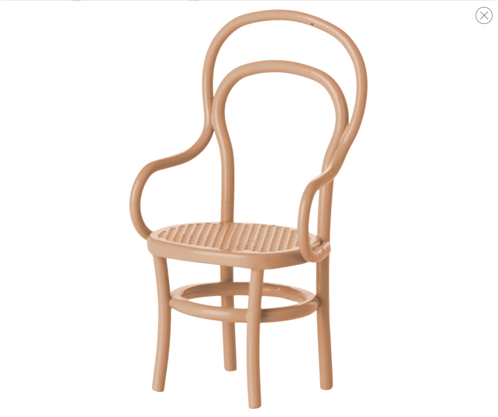 Vintage chair, Mouse - Dark powder
