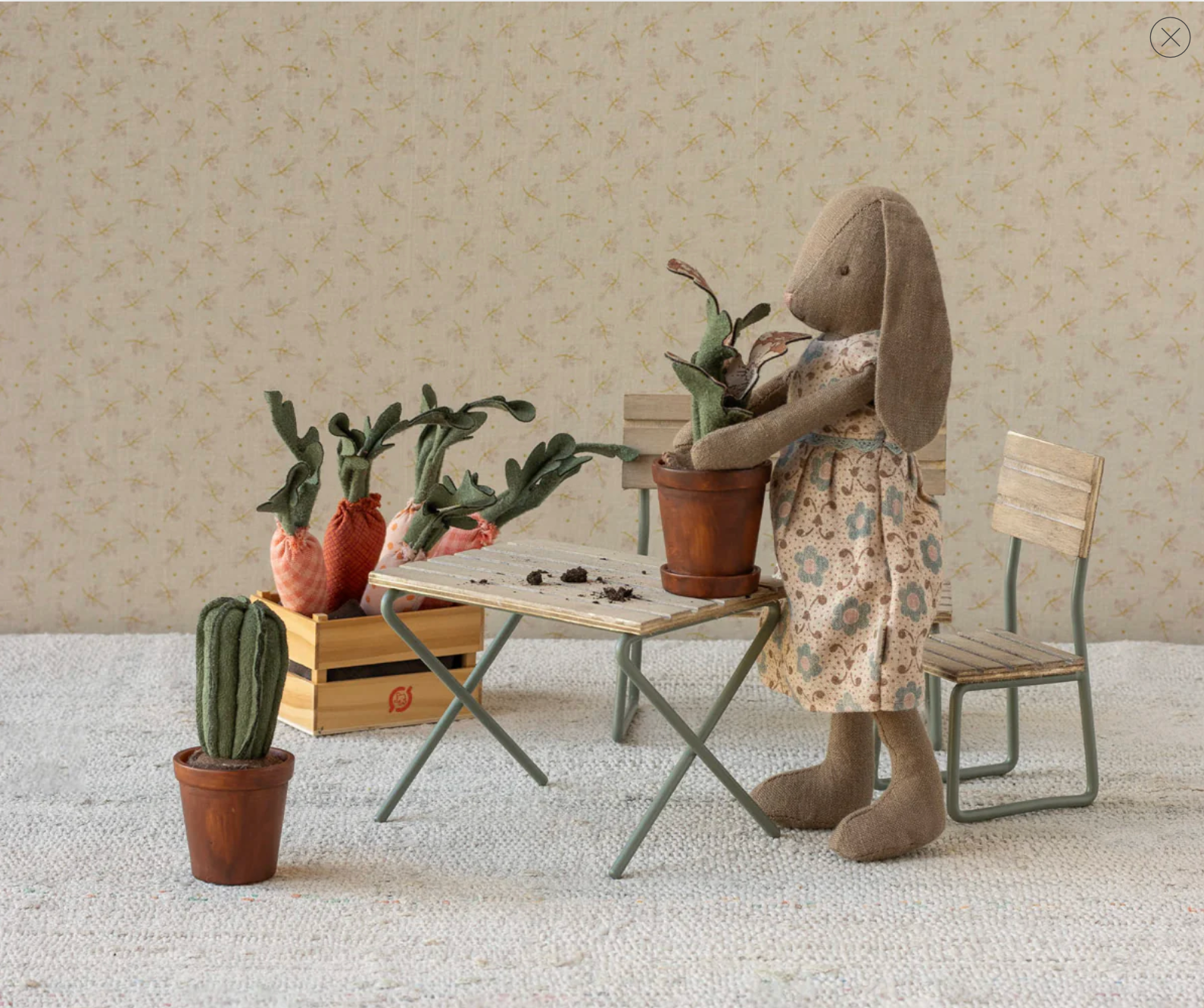Flower pot with plant, Maileg