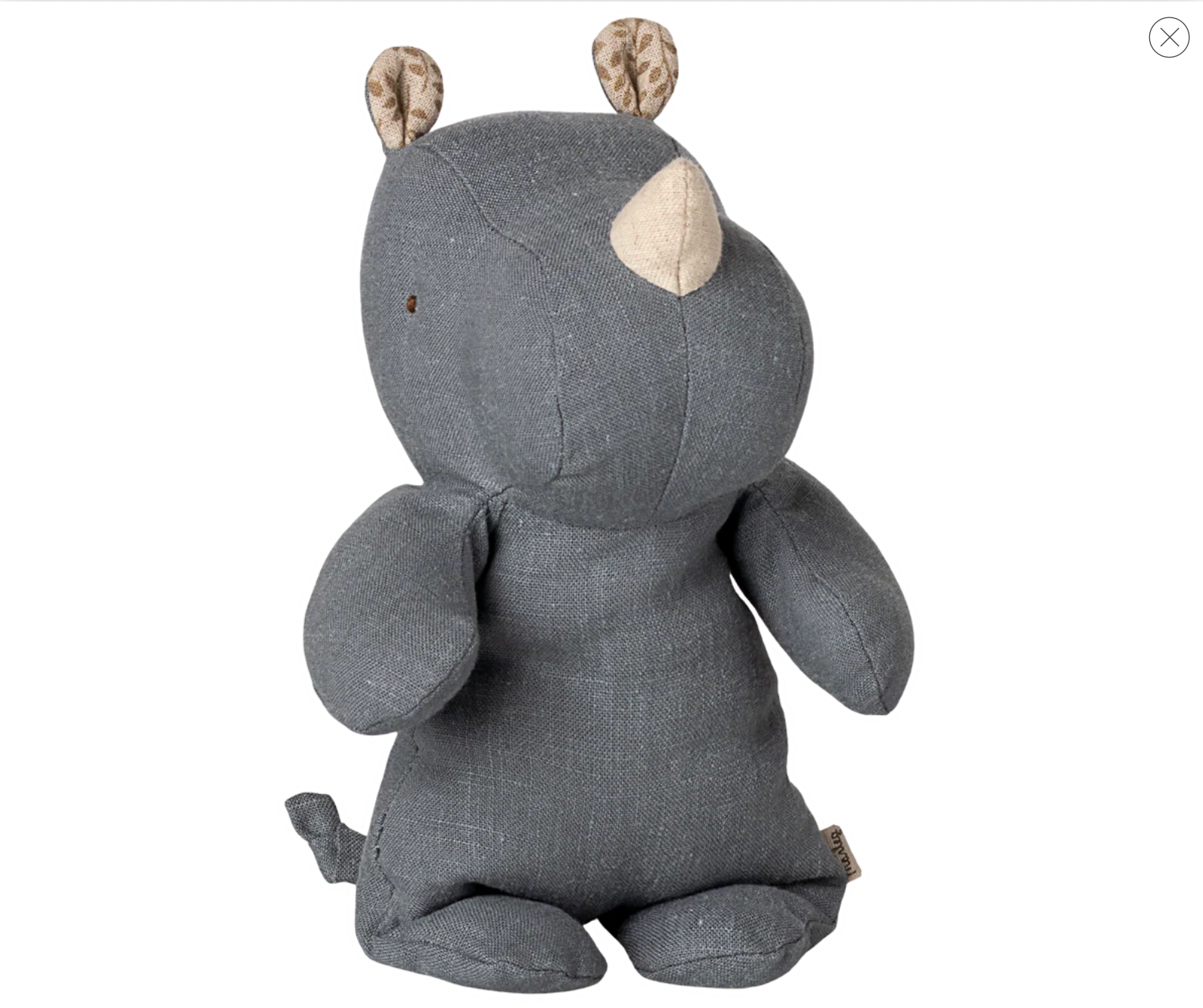 Rhino, Small - Dusty blue, Maileg
