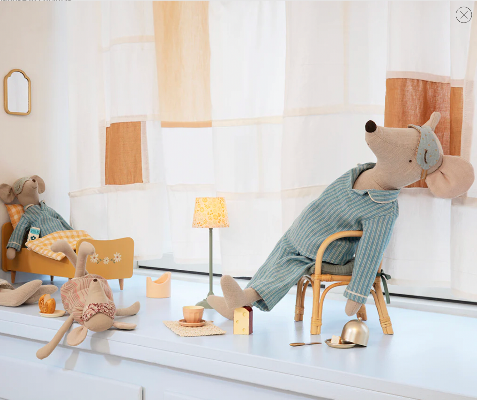 Maxi Mouse in Pyjamas, Maileg