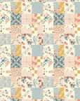 Willa Bamboo Footie - Patchwork