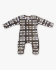 *SALE* Zion Bamboo Footie - Plaid