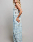 Sadie Blue Plaid Overalls