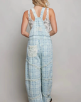 Sadie Blue Plaid Overalls