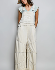 Billie Casual Straight Leg Overalls