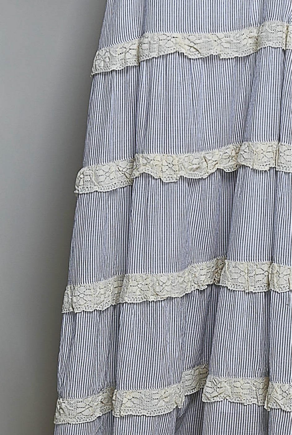 Veronica Striped Woven Maxi Dress