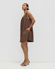 The Gabby Dress | Plaid Babydoll Mini Dress