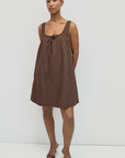 The Gabby Dress | Plaid Babydoll Mini Dress
